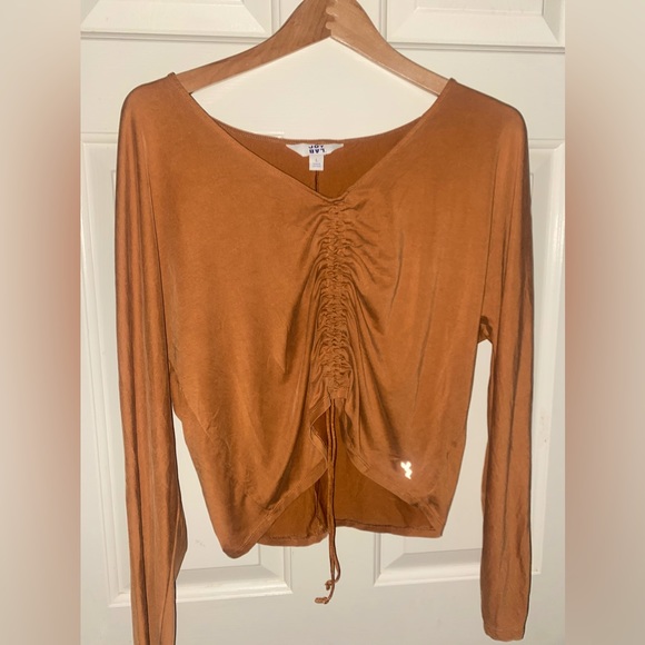 JoyLab Tops - Beautiful copper rouched shirt
